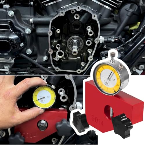 Image of 9014 Crankshaft Runout Measuring Tool Gear Drive Backlash Tool fit for Harley Davidson,Crank Pinon Shaft Runout Tool