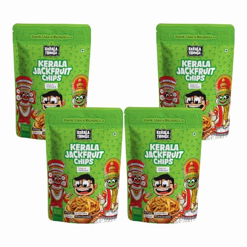Kerala Thingz Jackfruit Chips 600g | Premium Kerala Jackfruit chips | Chakka chips