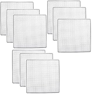 9 PACK - Excalibur Dehydrator Stainless Steel Tray Replacement UPGRADE Food Shelf Mesh