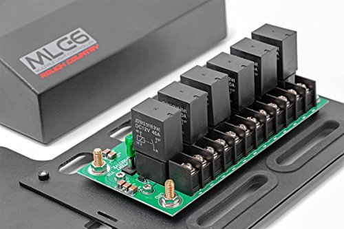 Rough Country MLC-6 Universal LED Light & Accessory Controller - 6-Switch Rocker Panel with Power Block for Off-Road Jeeps, Bronco, Truck, UTV, 50A - image 5