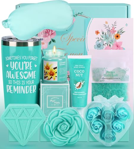 TuDou Birthday Pamper Gifts for Women, Christmas Gifts for Women Her, Gift for Mum, Best Friend, Sister, Relaxation Spa Ladies Gifts Self Care Package for Her, Friendship Hampers