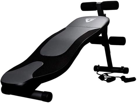 Adjustable Sit Up Bench Abdominal Training Workout Slant Bench Decline Curved Ab Bench for Home Gym Ab Exercises