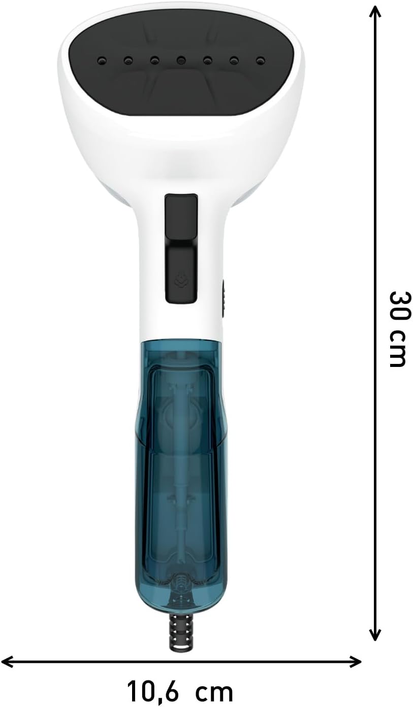 Diagram showing the dimensions of the Tefal Access Steam First Garment Steamer