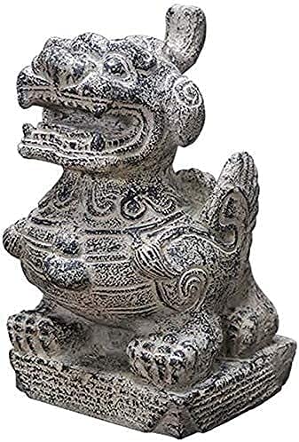 Jxxydxy Chinese Feng Shui Decor Pixiu Piyao Statue And Base