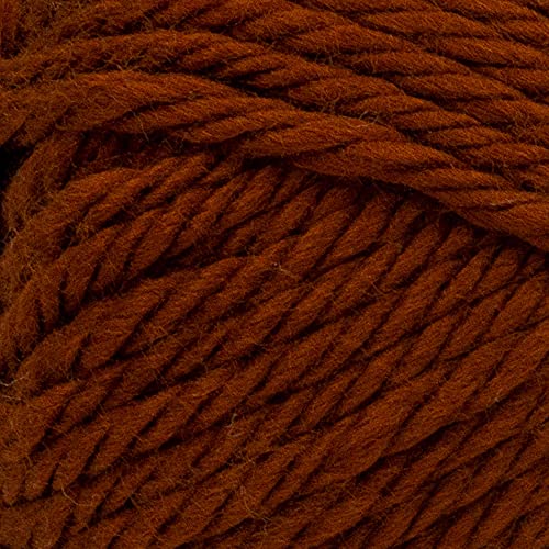 Image of Lion Brand Yarn Hometown Yarn, Bulky Yarn, Yarn for Knitting and Crocheting, 1-Pack, Stowe Sugar Maple | Super Bulky Acrylic Fiber for Warm Crochet Blankets, Knit Winter Hats, Chunky Cardigans, Soft Scarves, Weaving