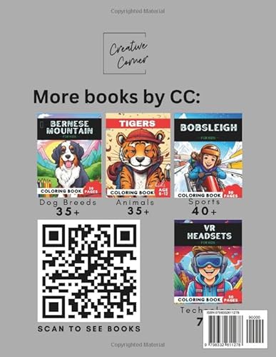 Tractors Coloring Book for kids age 10: 50 Fun Activity pages, creative Pictures & Designs of Transf