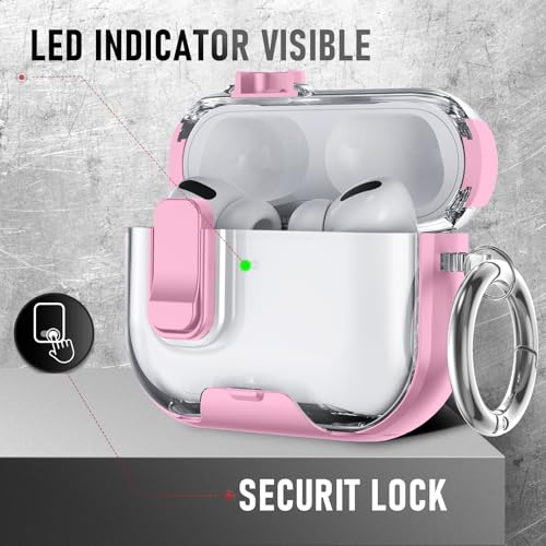 Image of for AirPods Pro 3 Case (2025) with Phone Stand & Cleaner Kit, Cute Soft Silicone Cover for AirPods Pro 3rd Genera case with Keychain for Women Men with Keychain for Airpod Pro case(2025)-Pink