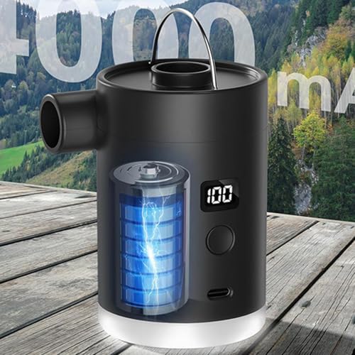 Pompe à air gonflable portable et compacte pour camping et maison