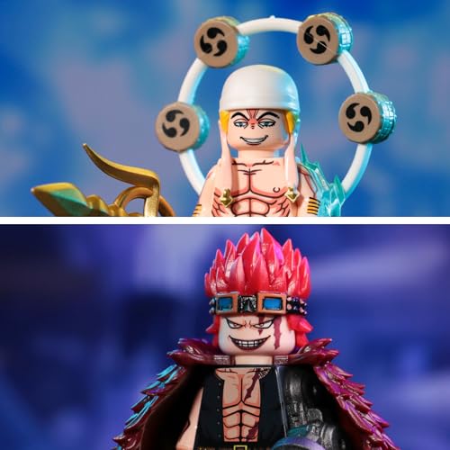 Image of YJacuing 8PCS Anime Small Action Figures Toys Cake Toppers (OP IV)