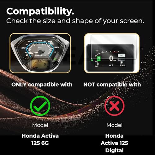 Image of Compatible For HONDA ACTIVA 125 Speedometer Screen Guard Protector Accessories