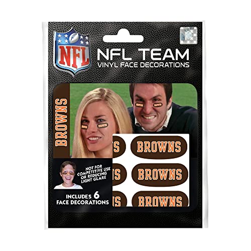 NFL Cleveland Browns Eye Black Stickers