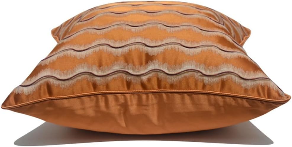 HBJWOV Big Wrap Oran Sofa Pillow Case Striped Pattern Room Corrugated Cover