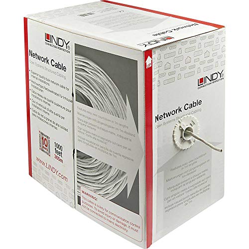 Preisvergleich Produktbild LINDY 12986 SF / UTP LSOH Cat.6 Kabel starr, 305m