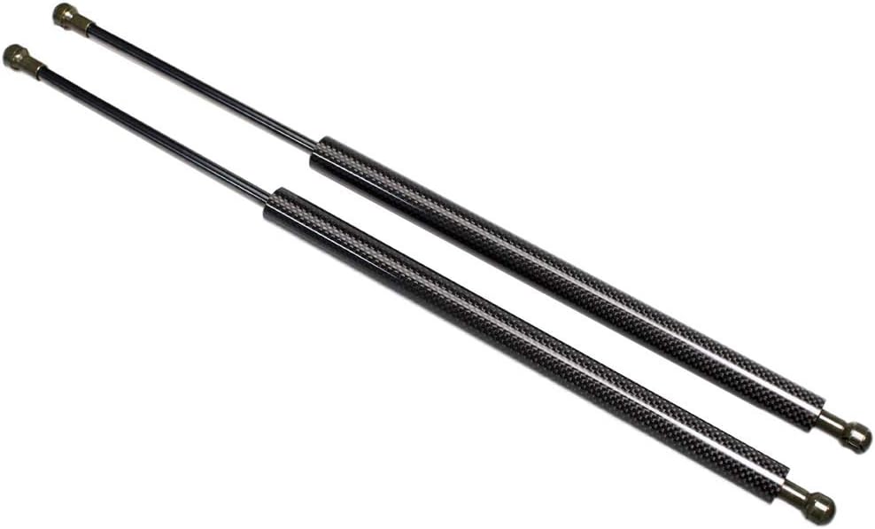 TSUBASA Dampers for Toyota Mark X X130 2009-2019 Sedan Front Hood Bonnet Shock Absorber Engine Lift Supports Gas Struts Spring Prop Rod Arm (2PCS) (Black Carbon Fiber)