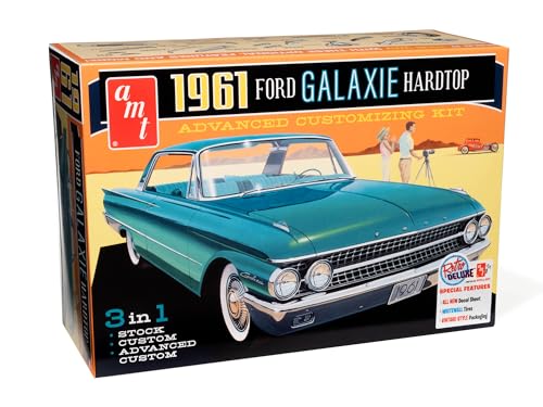 Maquette Ford Galaxie 1961 AMT : créez votre voiture de collection miniature à l'échelle 1:25
