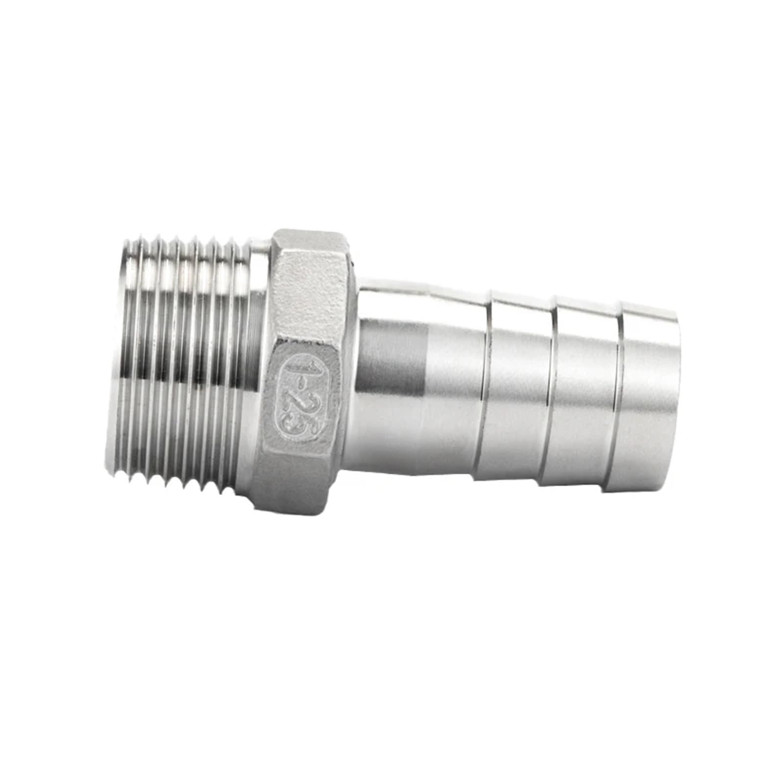 Connecteur cannelé for tuyau 1/8" 1/4" 3/8" 1/2" BSP(25mm,1")