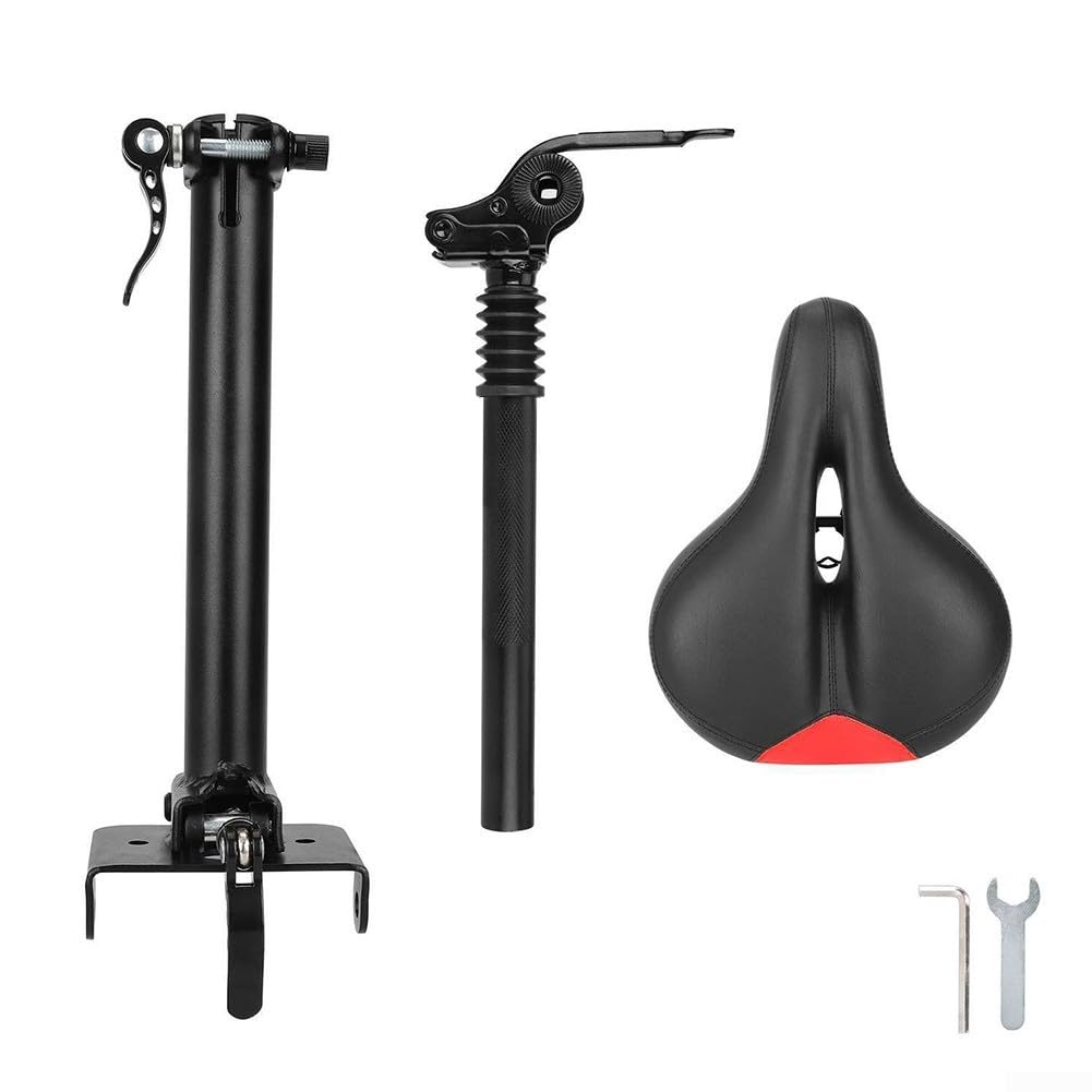 Siège de trottinette électrique pliable en aluminium - Coussin de siège réglable en hauteur - Accessoire pour scooter électrique Kugoo M4 Pro