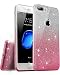 TOZO for iPhone 7 Plus Case SHINY SHADOW Series [Bling Crystal] Ultra Thin Sparkle Premium 3 Layer Hybrid Semi-transparent / Exact Fit / Soft Case for iPhone 7 Plus 5.5 inch Gradient Pink