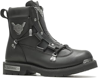 Harley-Davidson Men's Brake Light Leather Motorcycle Casual Boot