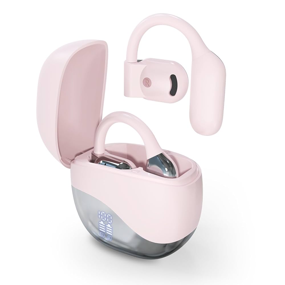 イヤホンbluetooth 2024音質強化 ワイヤレスイヤホン オープンイヤー Amazon.co.jp: 【2024モデル 音質強化版 オープンイヤー型