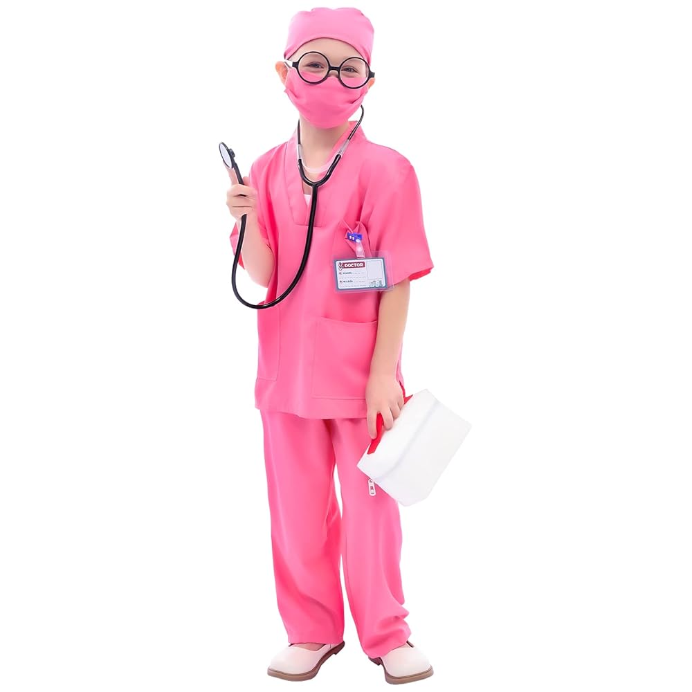 Amazon.com: Toylink Kids Doctor Costume Pretend Play Kit
