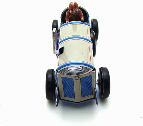 Miniatura 3 de Wind Up Toy MS507 Racing Cars Retro Creative Props Tin Toy Vintage Kids Gift for Boys Girls Parent-Child Interaction