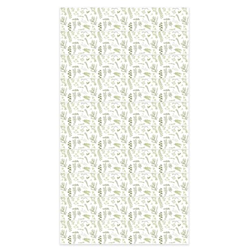Bande adhésive décorative à motif floral pour contremarches d'escalier 18x100 - 8