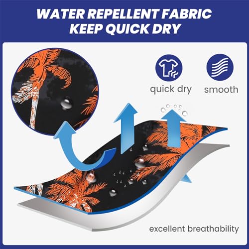 Image of maamgic Mens 7 inch Stretch Swim Trunks Quick Dry Mesh Lining Swimwear Bathing Suits