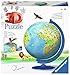 Ravensburger - 12339 - Puzzle 3D, Mappamondo XXL, 180 Pezzi (Versione Francese)