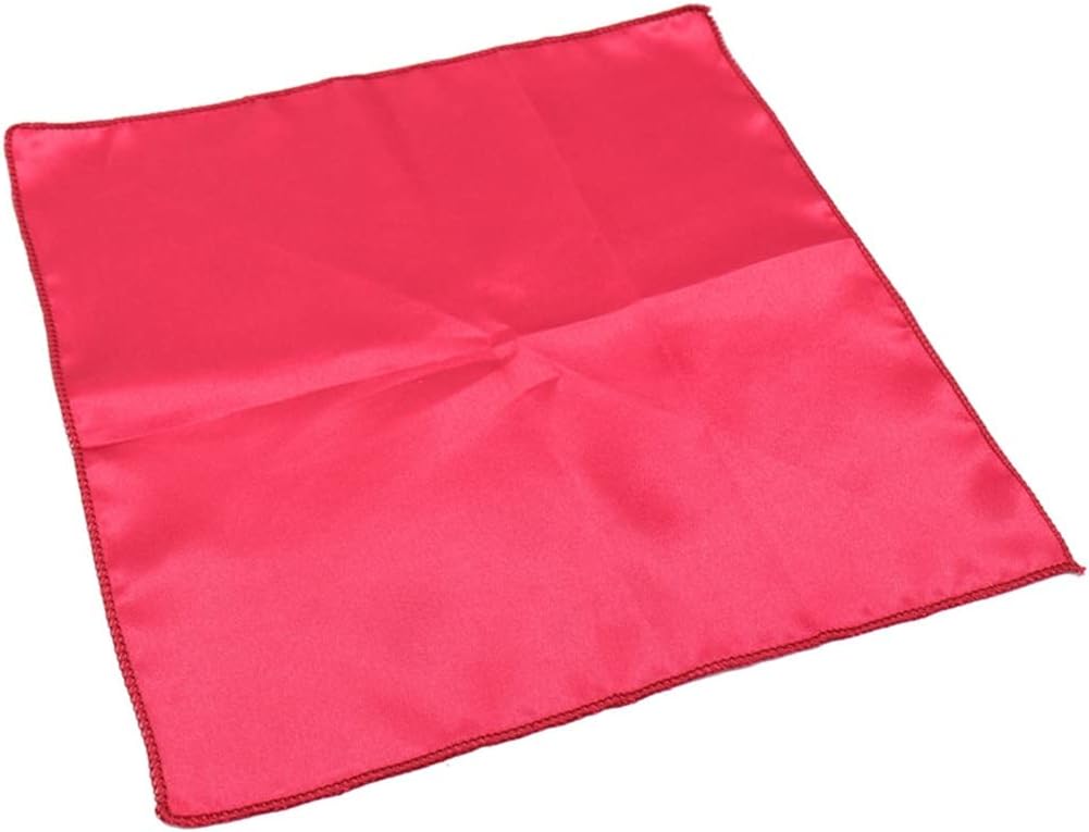 50Pcs 30cm Table Napkins Cloth Square Satin Fabric Napkin Pocket for Wedding Birthday Home Party