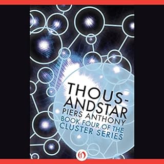 Thousandstar Audiolibro Por Piers Anthony arte de portada