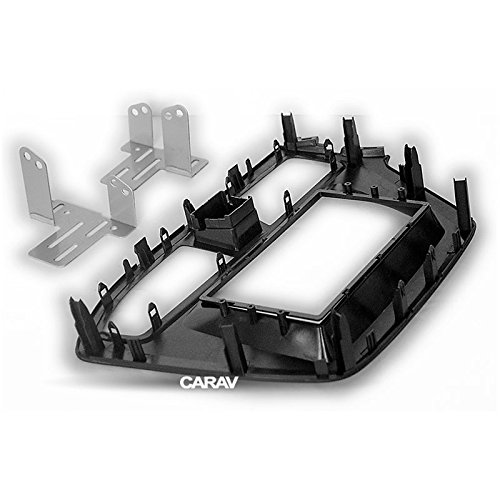 CARAV 11-578 Double Din Car Dash Installation Kit Radio Stereo Face Facia Fascia Panel Frame DVD Dash Stereo Install Kit for Hyundai i-20 2014+ Left Wheel 17398mm 178100mm 178102mm