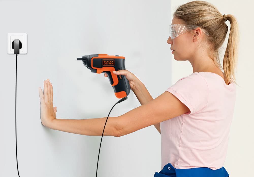 Drill Battery Charger Cord Compatible with Black and Decker Cordless  Screwdriver LI2000 LI3100 BDCS40G BDCS20C ONLY Pivot Driver 90593303,