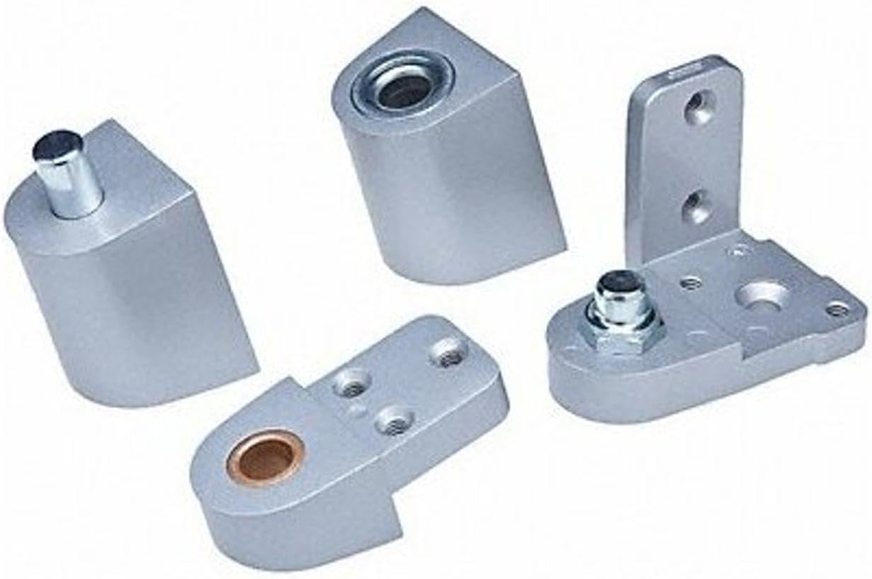 Offset Pivot Hinge, Half Surface, 125 lb.