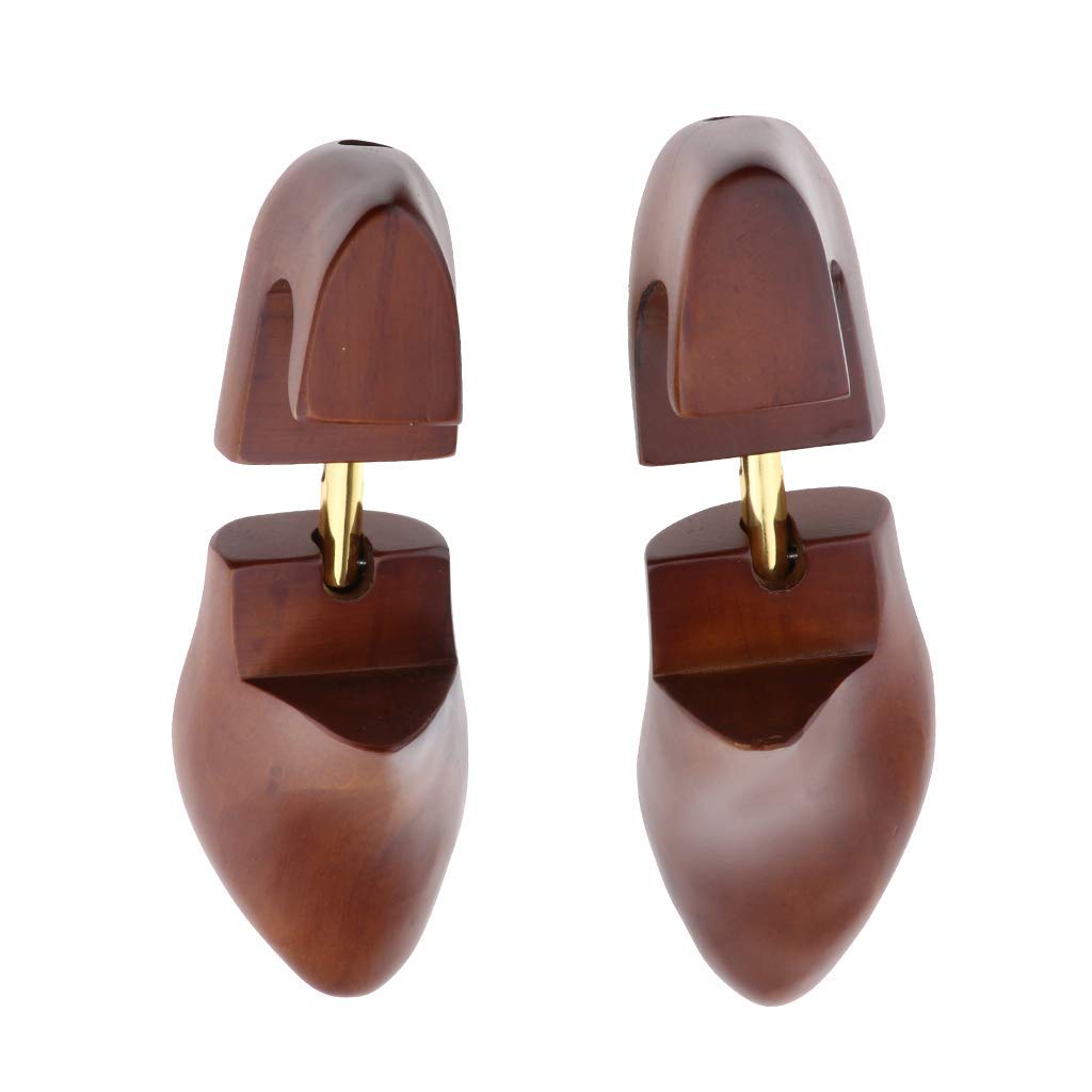 Skórzane rozciągacze do butów, Prawidła do butów brązowe różne rozmiary 2 szt(Size 43)