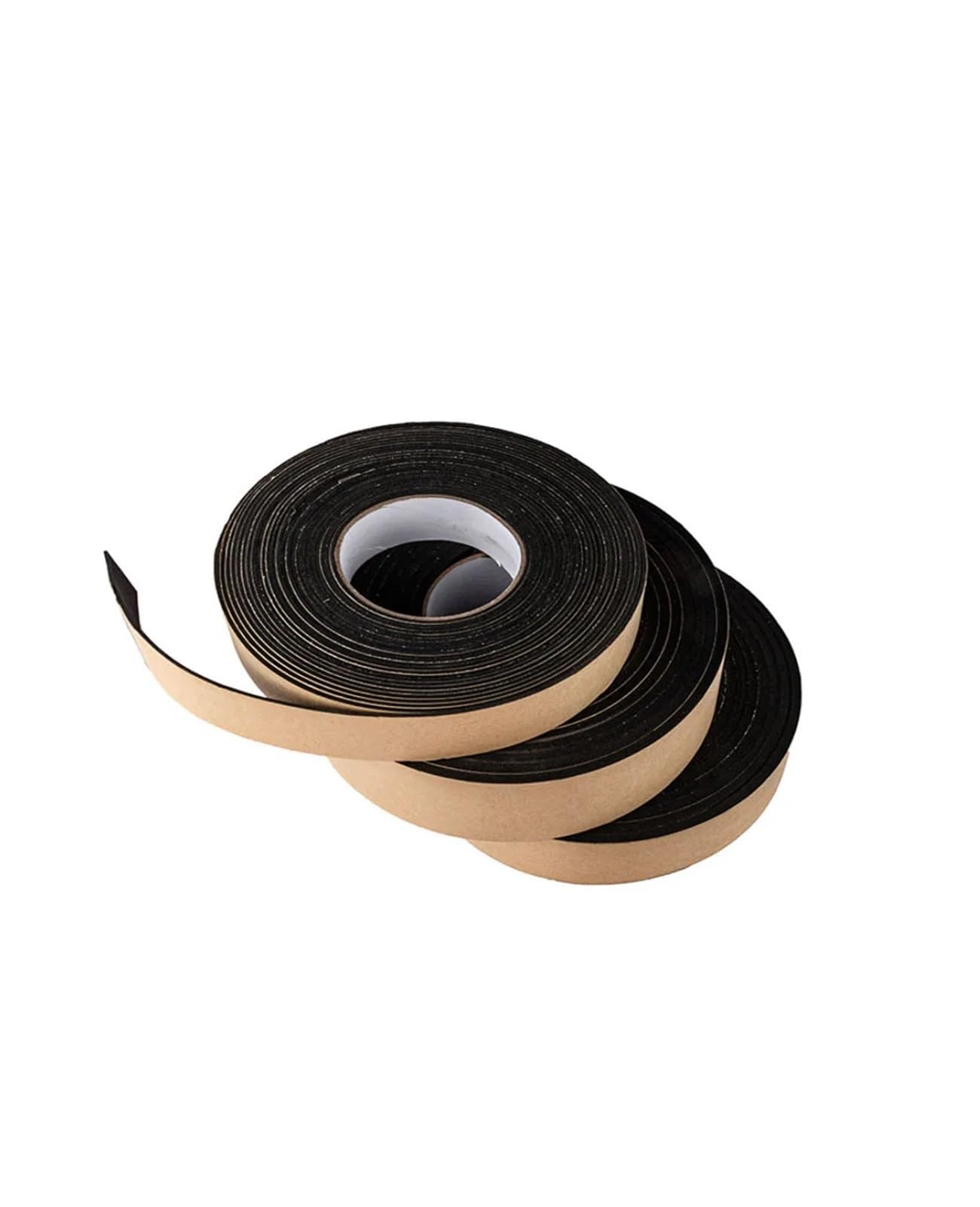 2/10 Meter EPDM-Schaum-Dichtungsstreifen, Anti-Kollisions-Streifenband, schalldichter Dichtungsstreifen, Schaumstoff-Dichtungsstreifen (Farbe : 5x25mmx10m)