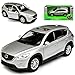 Welly Mazda CX-5 KE SUV Silber 1. Generation 2011-2017 ca 1/43 1/36-1/46 Modell Auto mit individiuellem Wunschkennzeichen