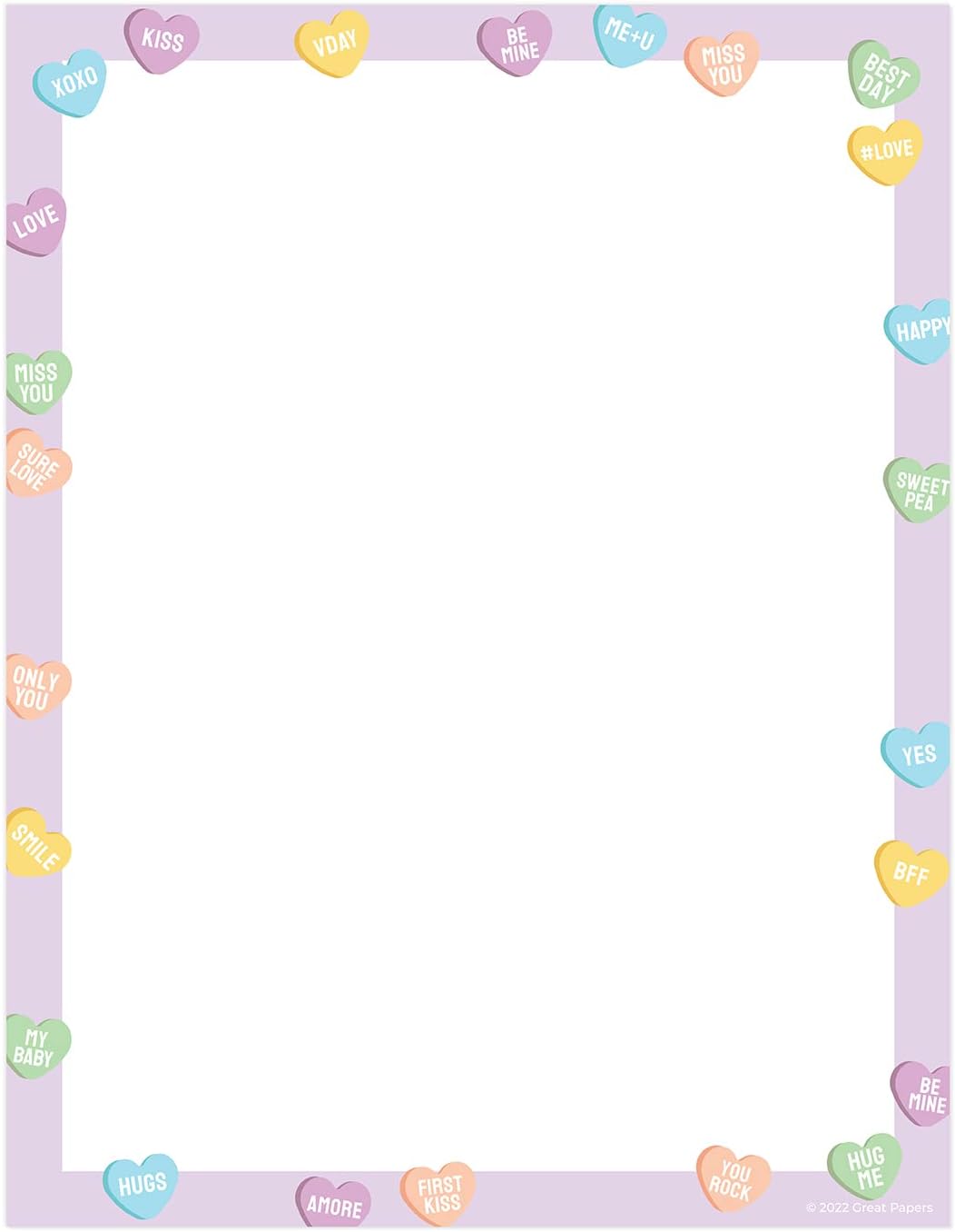 Lovely Lilac Stationery Paper - 80 Sheets | Walmart Canada