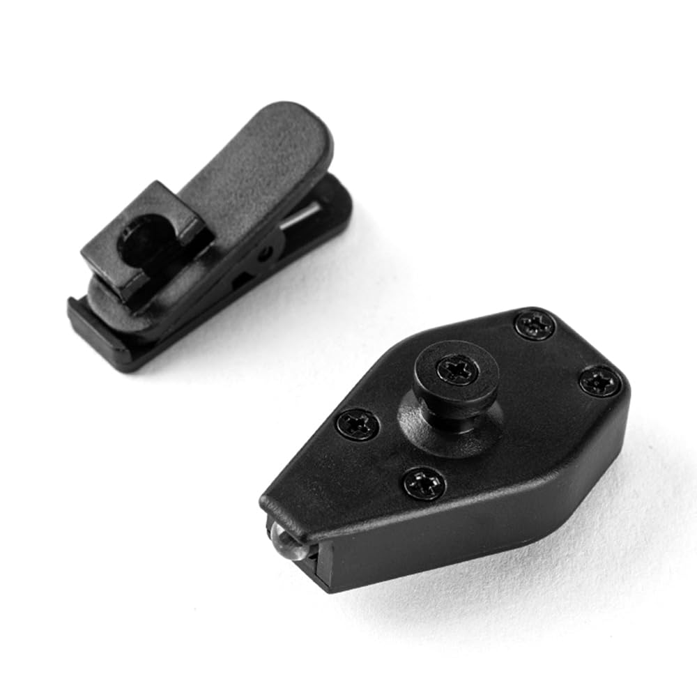 2 Luces LED para Gafas con Clip, Mini Faros Delanteros para Lectura Nocturna, Pesca, Mantenimiento de Equipos