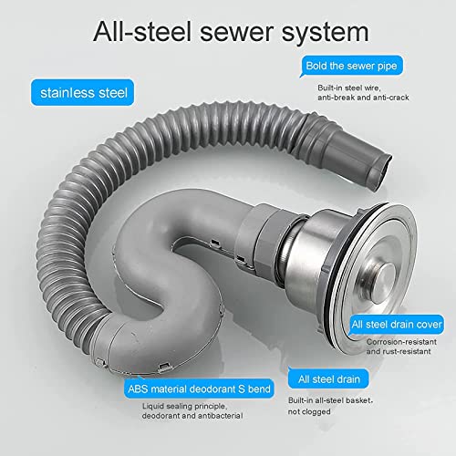 Commercial Hand Wash Station Utility Sink, Wall Mount Stainless Steel Prep/Bar Sinks With Faucet And Pipe, Wall Kitchen Sink Single Bowl Hand Wash Basin, Outdoor Sink Laundry Sink Rv Bathrooms #TOP4