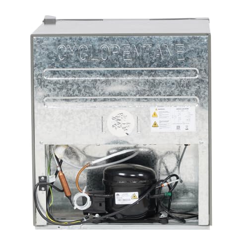Image of SHARP 50L 2 Star Direct Cool Single Door Mini Bar Refrigerator with Chiller Freezer Box |Japan 7 Shield Protection|Toughend Glass shelvesI (Silver Hairline, SJ-MRD055N2-PSH, 2026 Model)