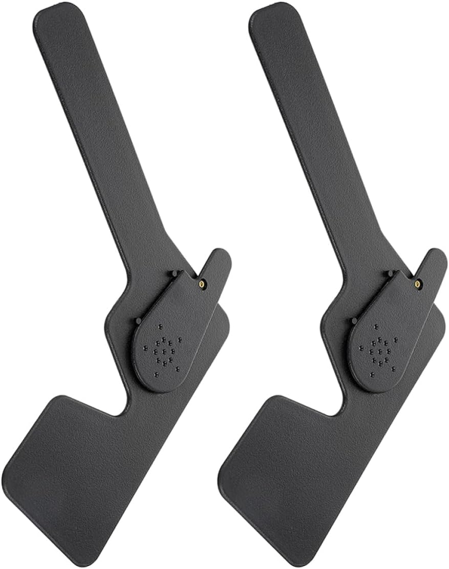 BESTYASH 2pcs Eye Occluder for Testing Accurate Eye Measurement Tool Visual Testing Shield for Professionals and Home Use Optometry Device