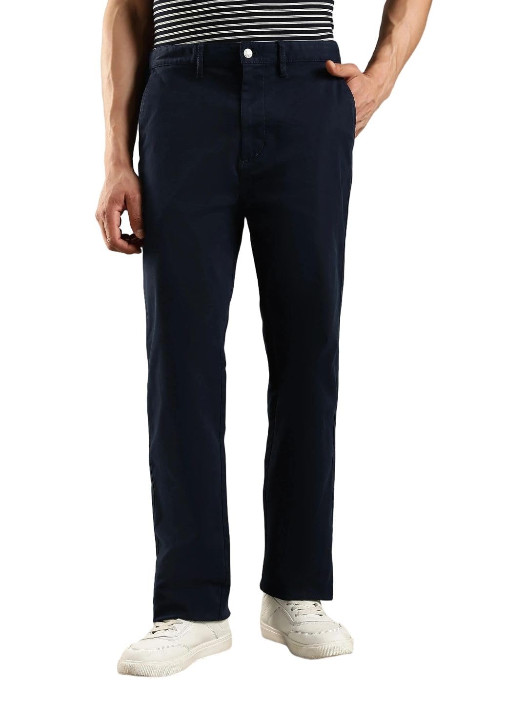 tommy hilfiger Regular fit Solid mid Rise Trouser-picture-34
