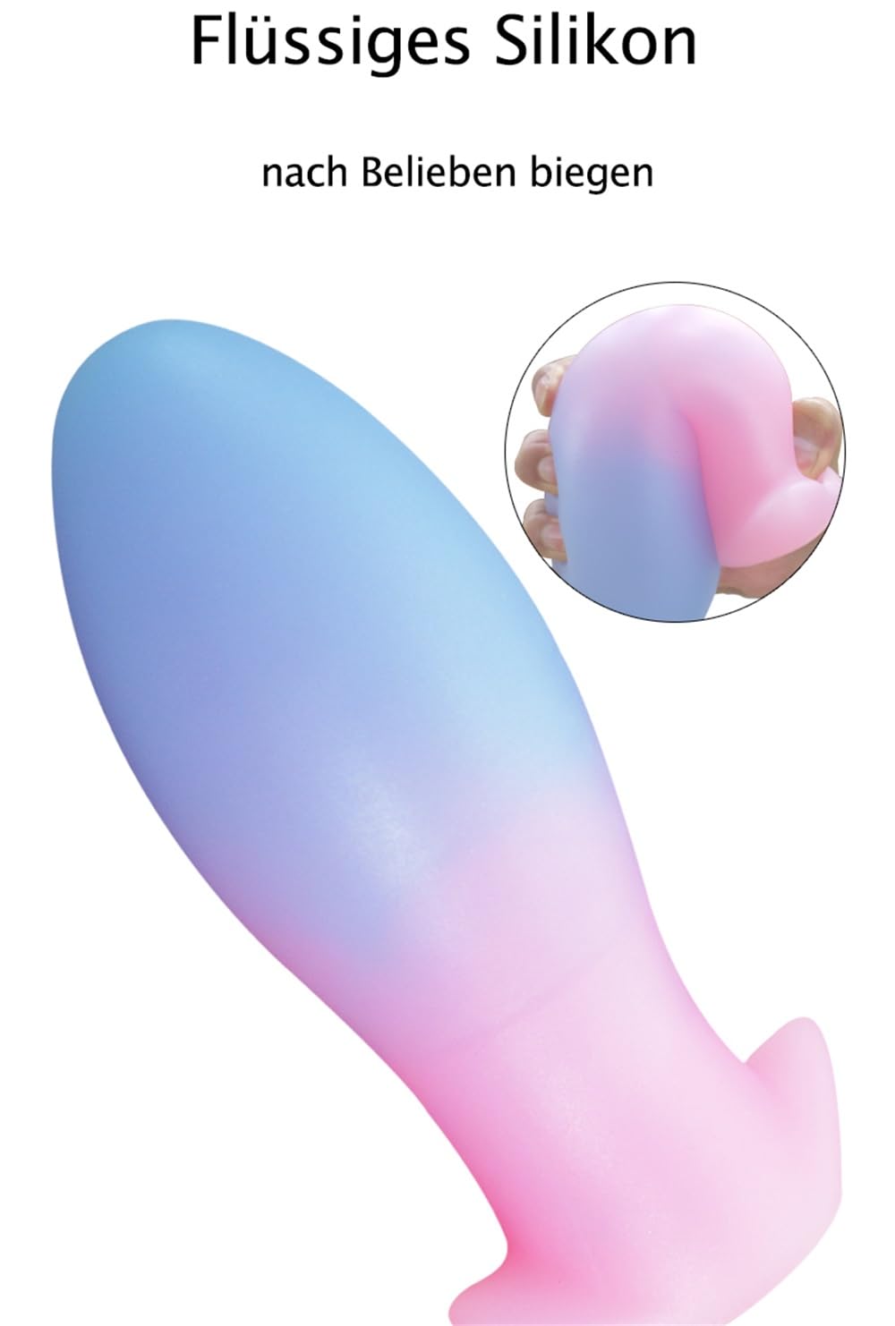 Plug anale luminoso plug anale morbido silicone plug anale gigante mostro fantasy drago nodo silicone dildo for donna uomo(XXXL)