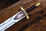 Handmade Riptide Sword of Percy Jackson - Anaklusmos Sword - Collectible Greek Xiphos - Perfect for Cosplay, Display, or Gift