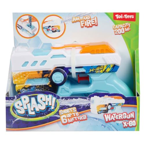Toi-Toys Wasserpistole Splash Quick Fill X60 Spielzeug SommerspaĂź