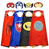 Tisy Halloween Kostüm,Superhelden Kostüm Spielzeug ab 5 6 7 Jahre Jungen Geschenke Junge 3-12 Jahre Kinder Spielzeug Jungen Maske Superhelden Party