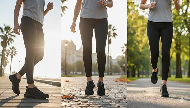 Image of Kraasa Trial Running Shoes with Lightweight Memory Insole | Breathable, Anti-Skid Knit Sneaker, Walking & Gym Shoes