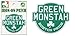 Sully's Brand Green Monstah Embroidered Patch