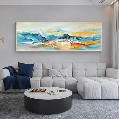Tableau d'art mural abstrait coloré pour éveiller vos sens